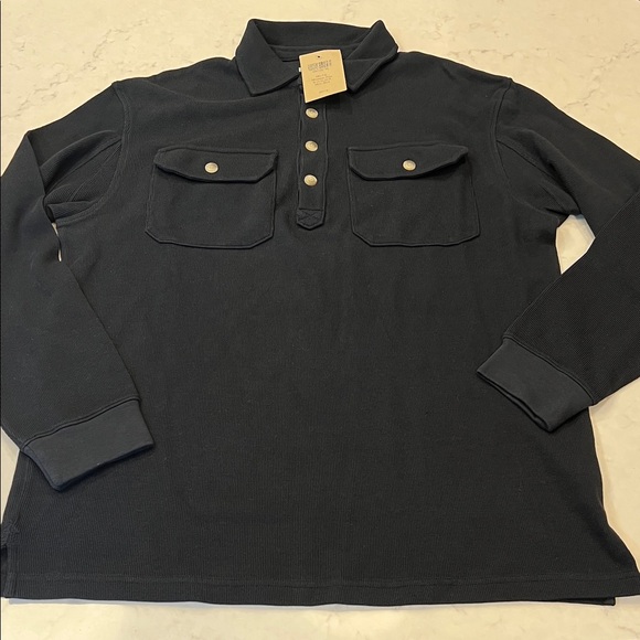 Duluth Trading Company NWT Ribbed Mountain Polo Shirt Size Medium - Picture 1 of 7
